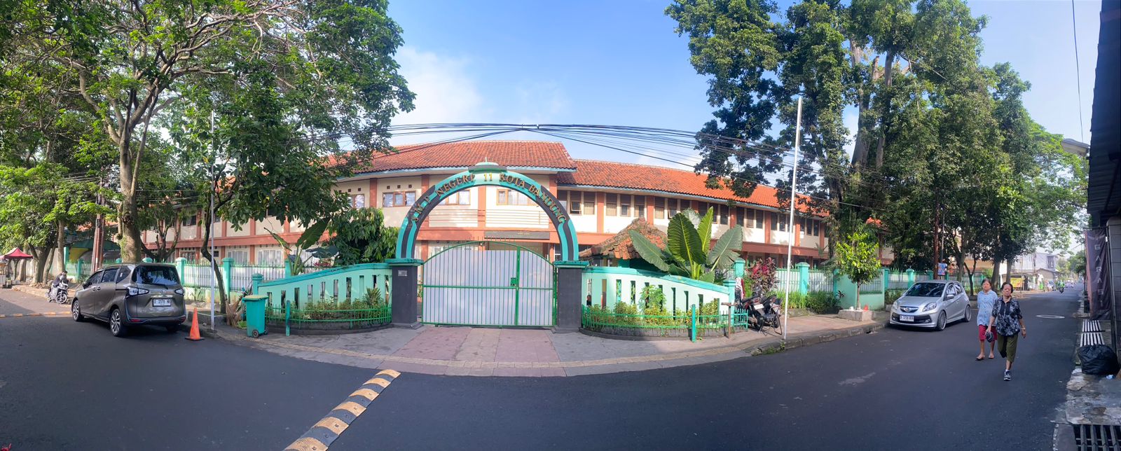 Tampak Depan SMPN 11