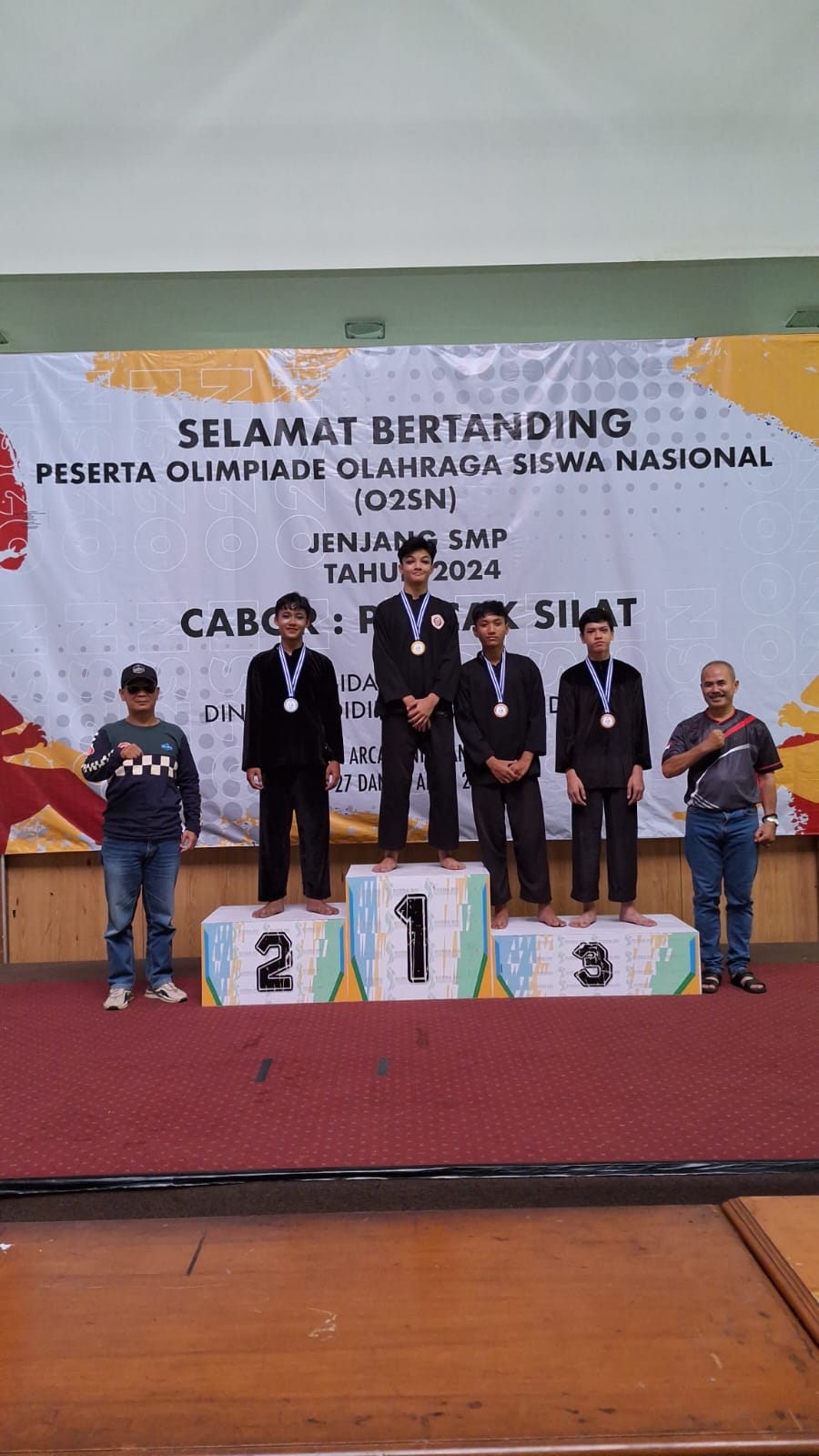 Juara 1 Pencaksilat Tingkat Kota Bandung