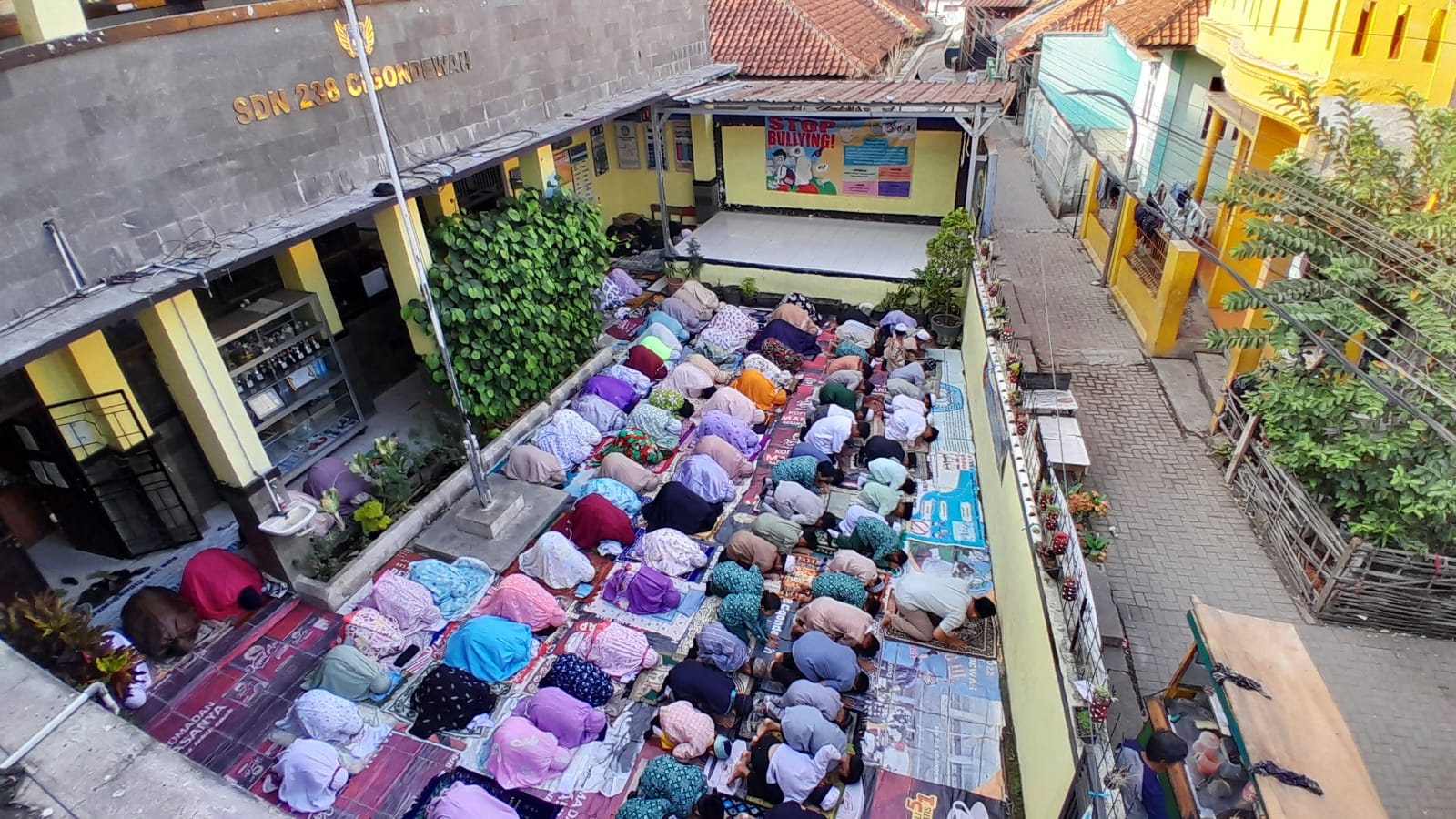 Pembiasaan solat dhuha bersama