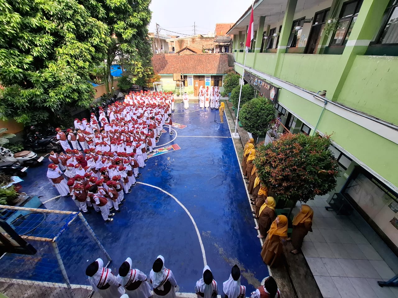 Foto Upacara Senin Pagi