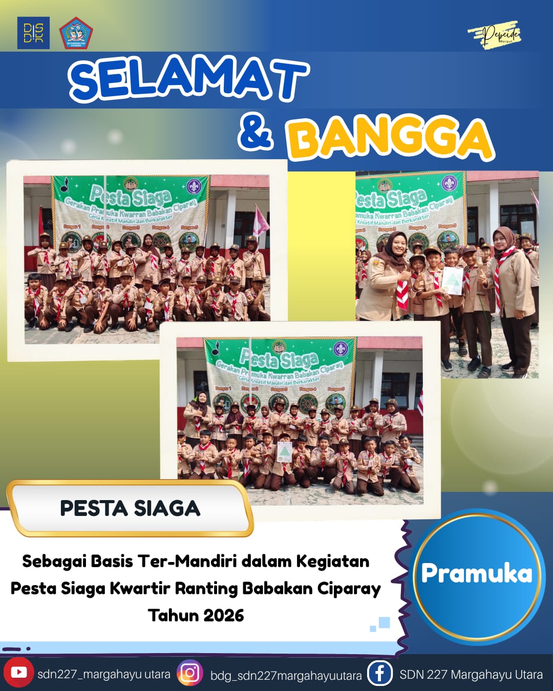 Keg. Pramuka Pesta Siaga Gabungan Kec. babakan Ciparay