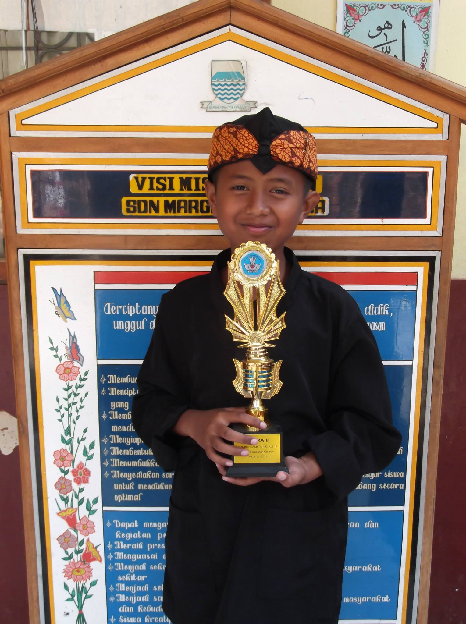 Kegiatan Lomba Biantara Ihsan Juara 1 Tahun 2014 Tk. Kec. Babakan Ciparay