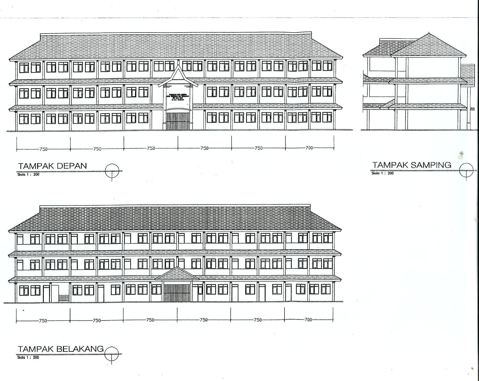 Denah Gedung Bangunan