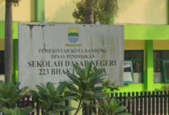 Plang Sekolah SDN 223 Bhakti Winaya