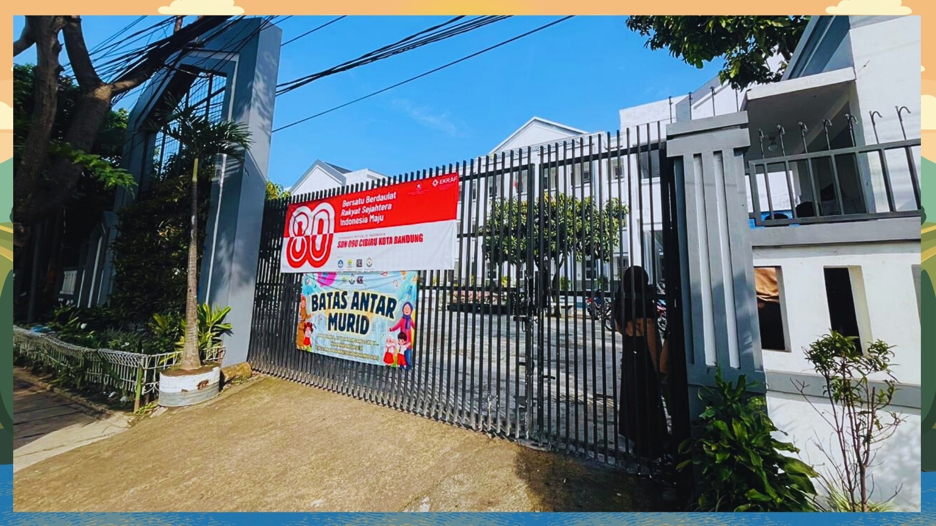 Gerbang Depan SDN 090 Cibiru