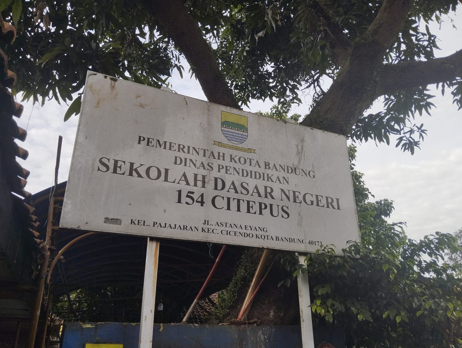Photo Papan Nama SDN 154 Citepus