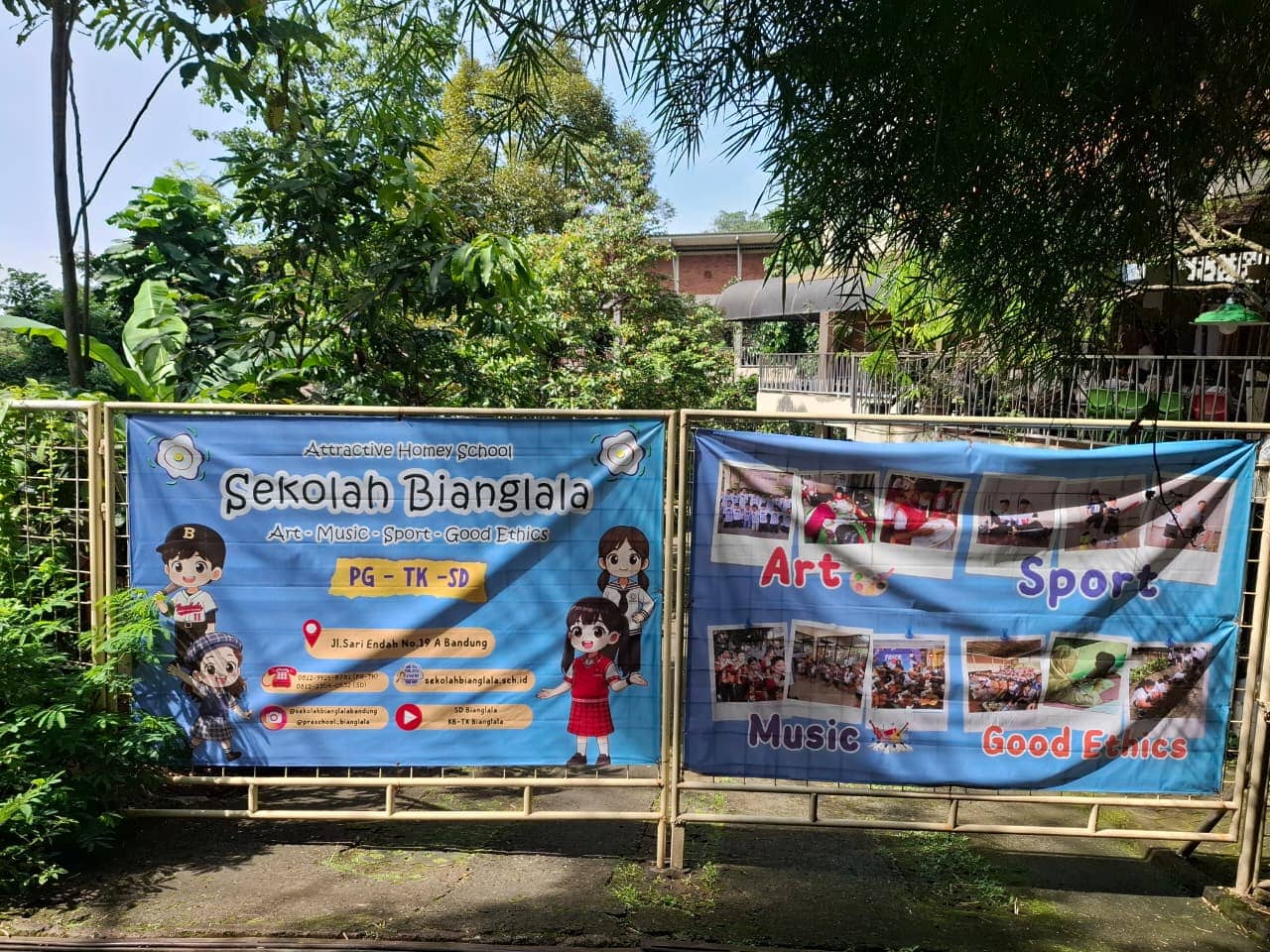 Gerbang Utama TK Bianglala