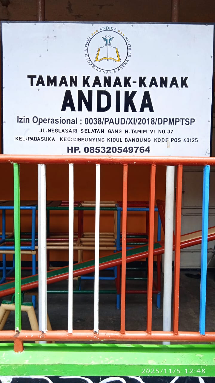 PLANG SEKOLAH TK ANDIKA