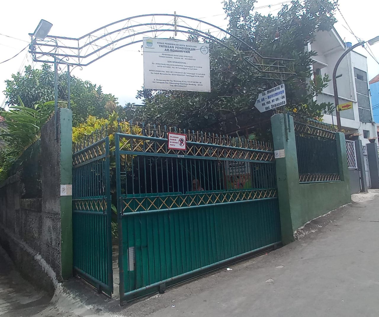 Gerbang Utama Sekolah