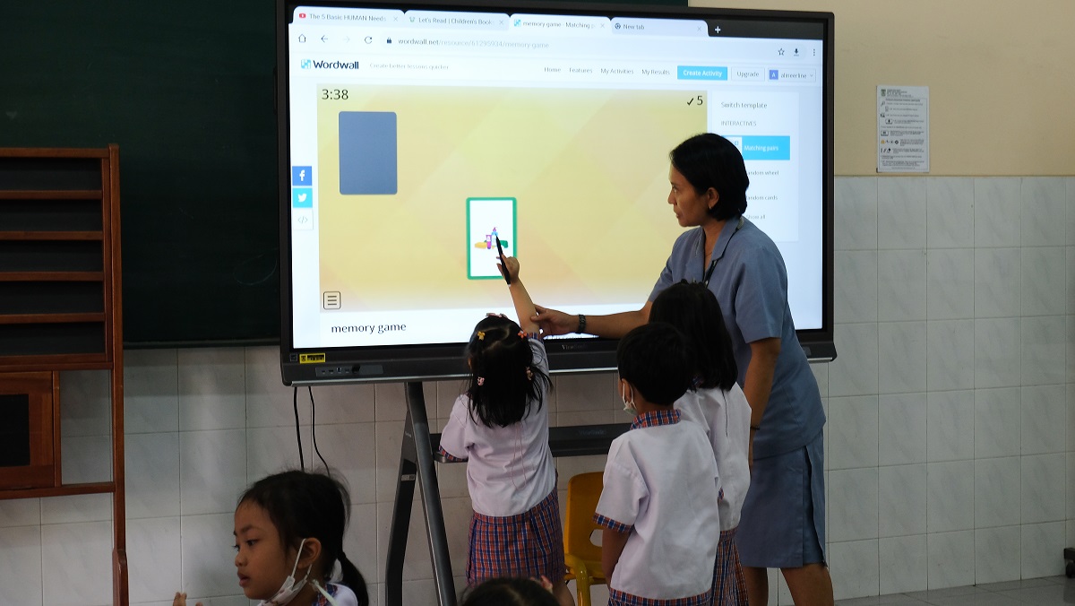 Pembelajaran Interaktif dengan Smartboard