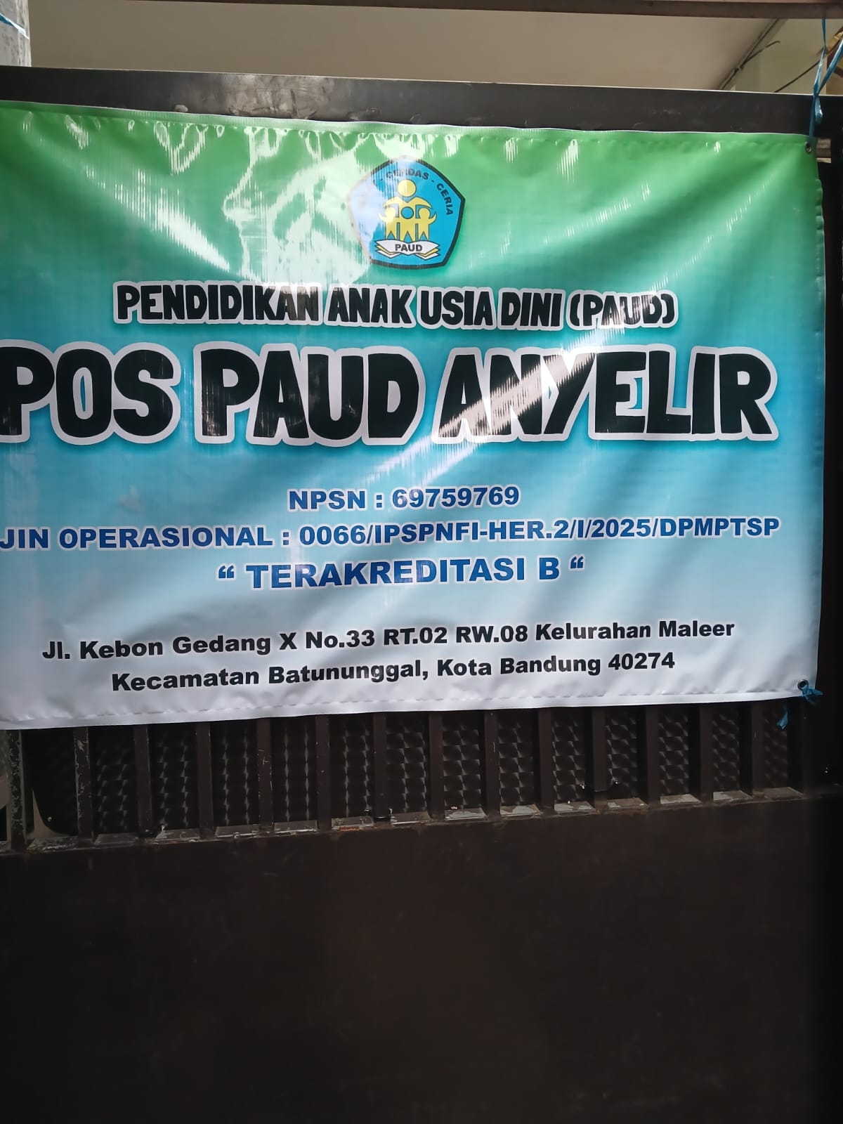 Foto gerbang sekolah