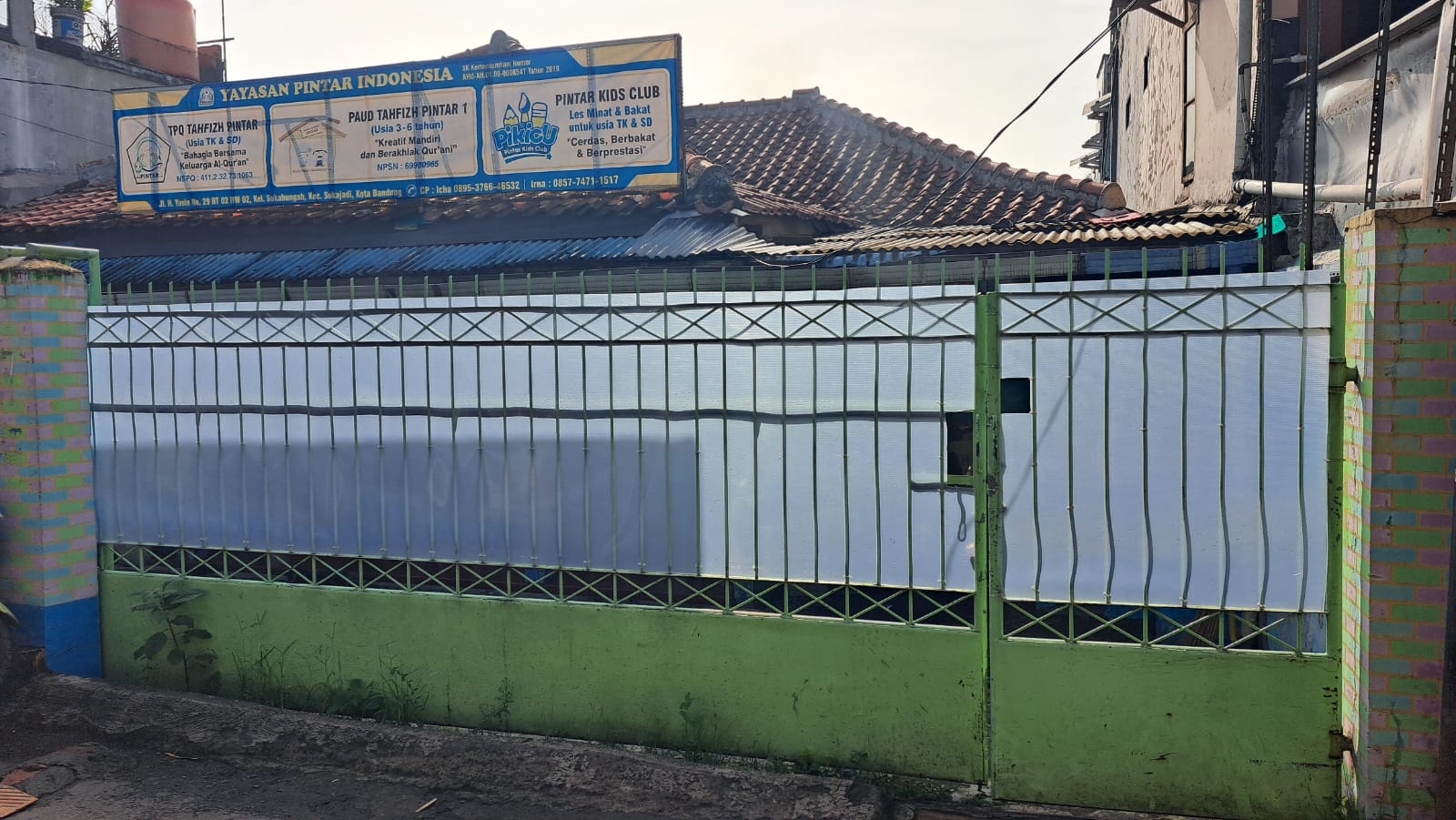 Gerbang Utama Sekolah