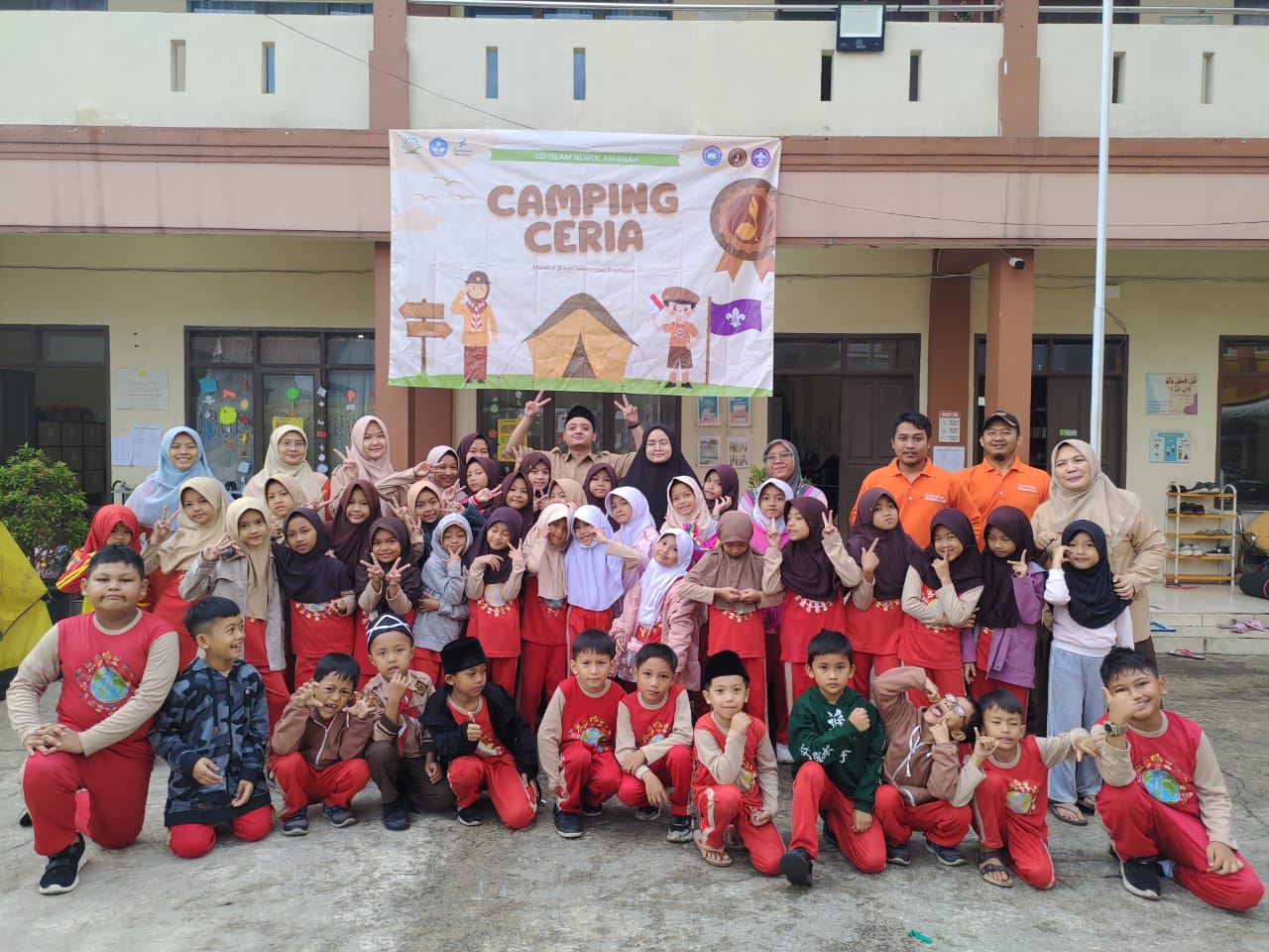 Camping perdana SDI Nurul Amanah